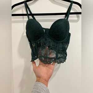 NWT Victoria’s Secret Bomb-shell Push Up Corset Top 32A